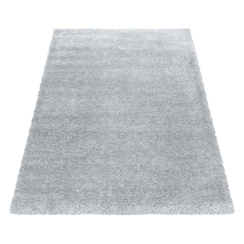 High-Pile Floor Rug - Blushy Light Gray