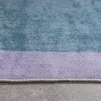 Retro Indoor Outdoor Rug - Pop Lines Lilac