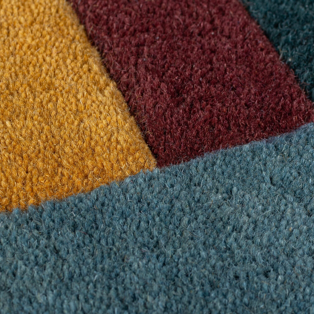Graphic floor rug - Savino multicolor