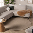 Round Wool Rug - Bliss Beige/Brown