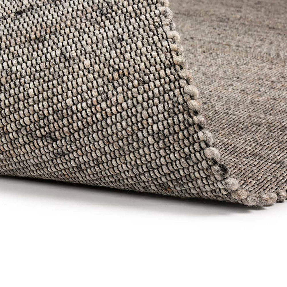 Wool floor rug - Bressano Grey 834