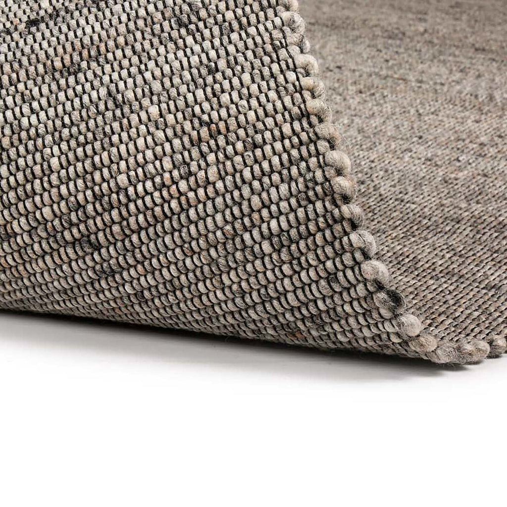 Wool floor rug - Bressano Grey 834