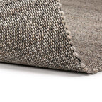 Wool floor rug - Bressano Grey 834