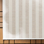 Outdoor Rug Capri Curves Beige Cream