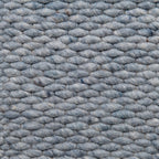 Wool floor rug made to measure - Genua Blue 227