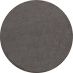 Round Low-Pile Floor Rug - Asa Mocha
