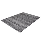 Wool Rug - Quillan Black/White
