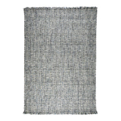 Wool Floor Rug - Trinette Green/Grey