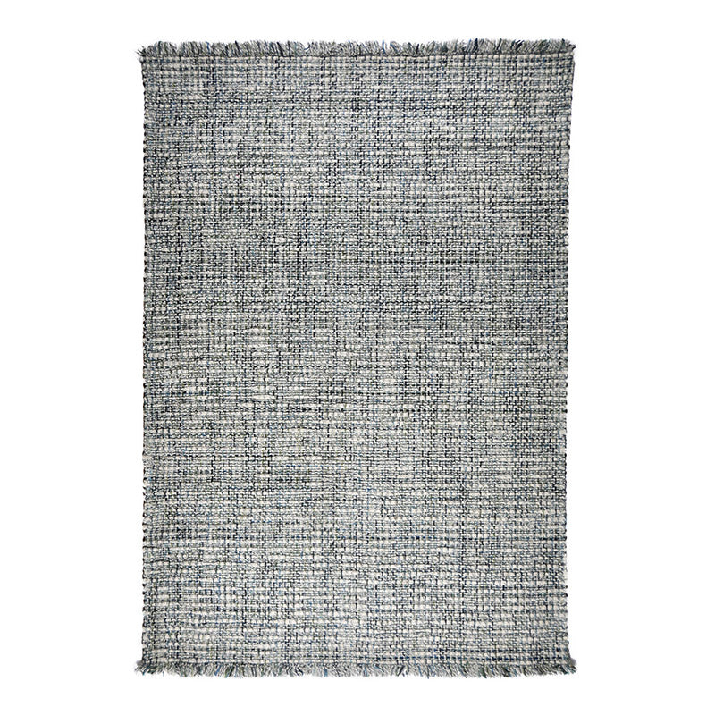 Wool Floor Rug - Trinette Green/Grey