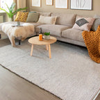 Wool Rug - Wise Grey/White