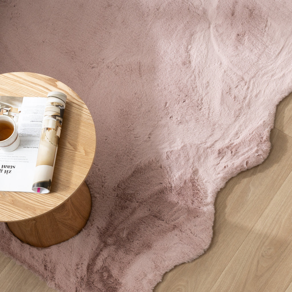Soft High Pile Rug - Comfy Supreme Wavy Pink