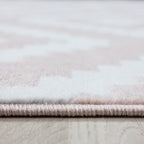 Modern floor rug - Plus Pink 8005