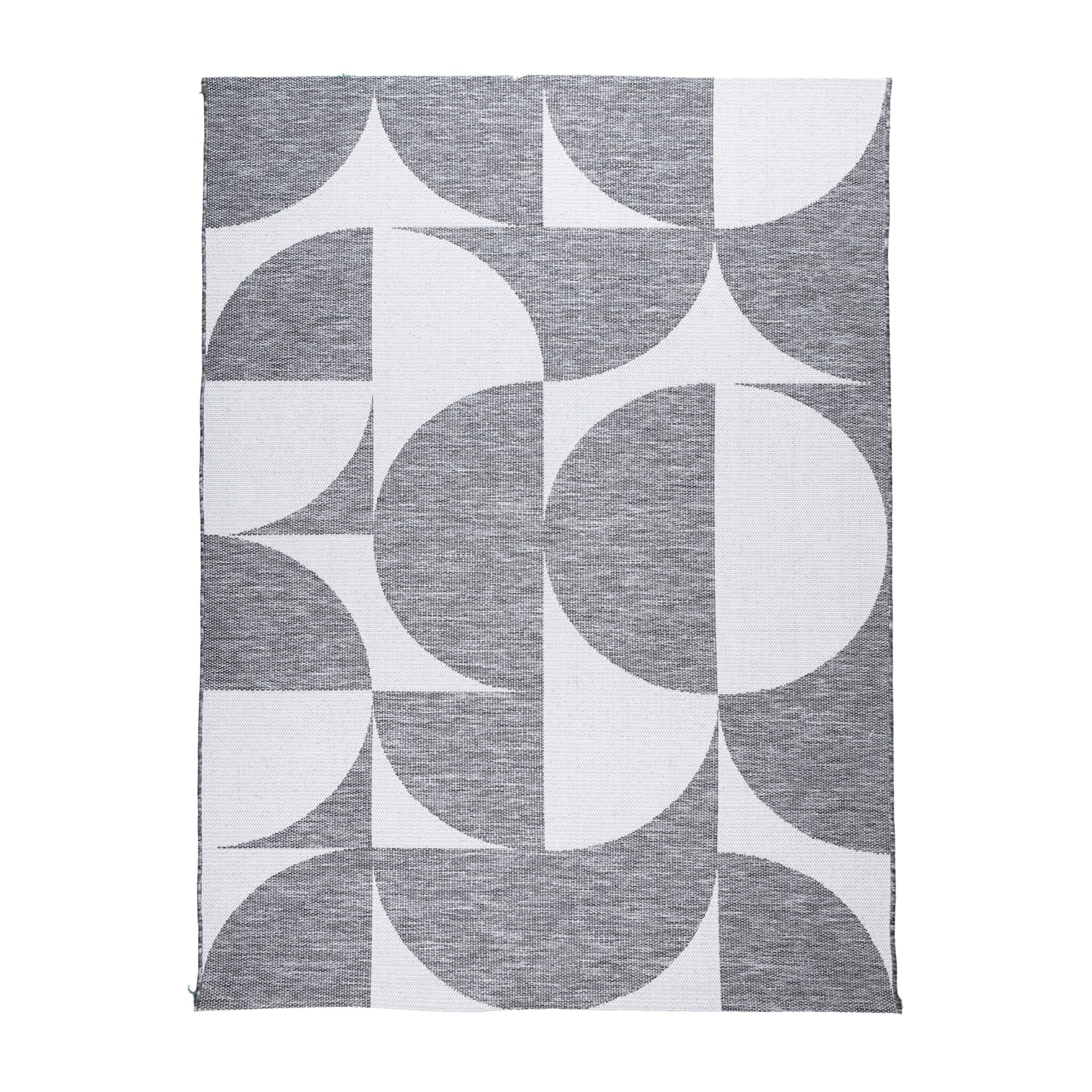 Outdoor Rug - Summer Shapes Grey