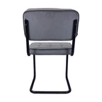 Velvet chair - Ivy Grey
