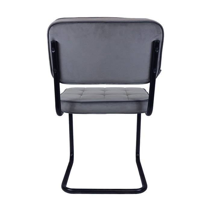 Velvet chair - Ivy Grey