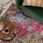 Oriental Rug - Leyla Medallion Multicolour