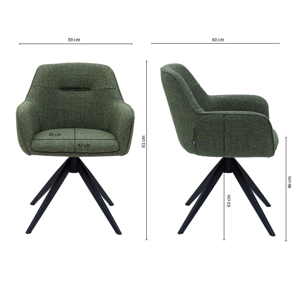 Swivel chair - Arne Green