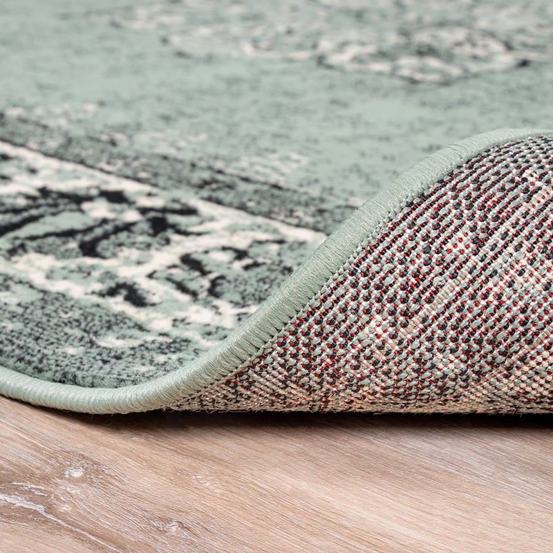 Vintage Rug - Wonder Green/Black