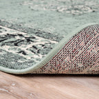 Vintage Rug - Wonder Green/Black