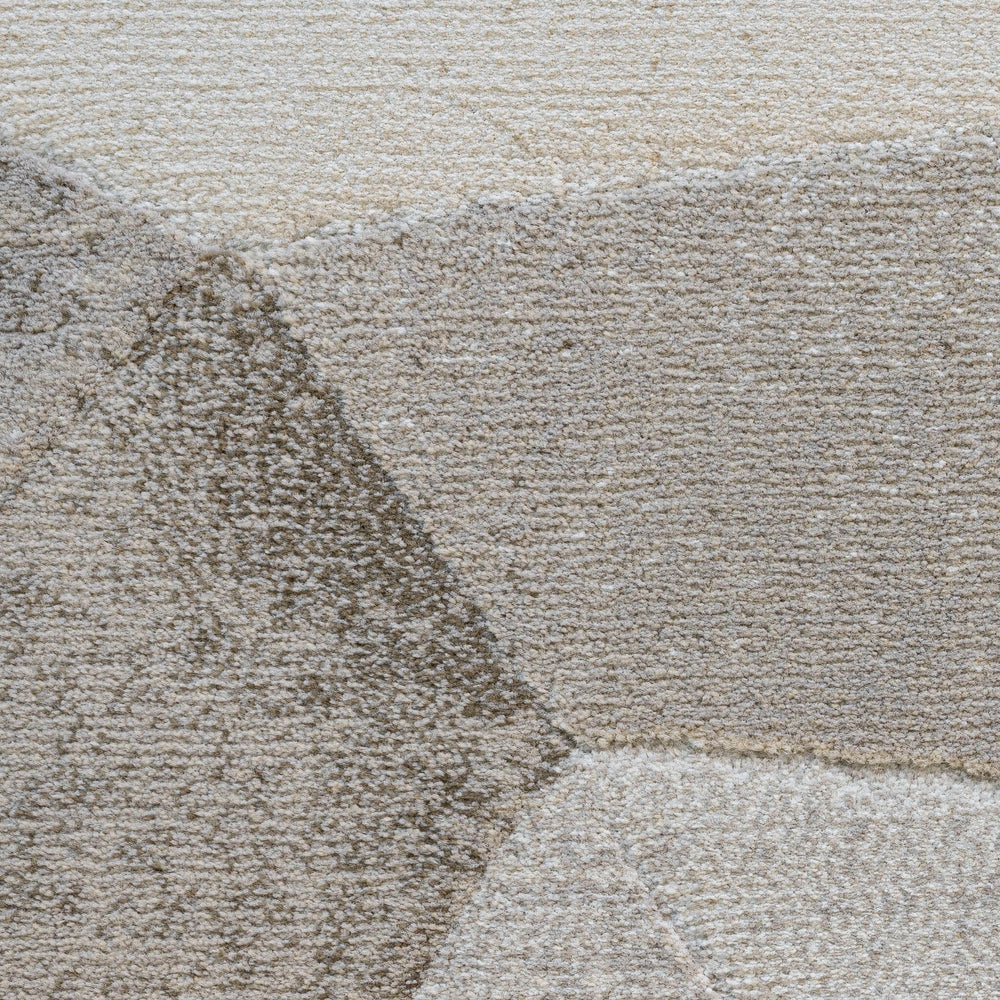 Abstract Floor Rug - Axil Taupe 6575