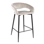 Bar Stool - Lenn Velvet Champagne