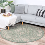 Round Vintage Rug - Wonder Oriental