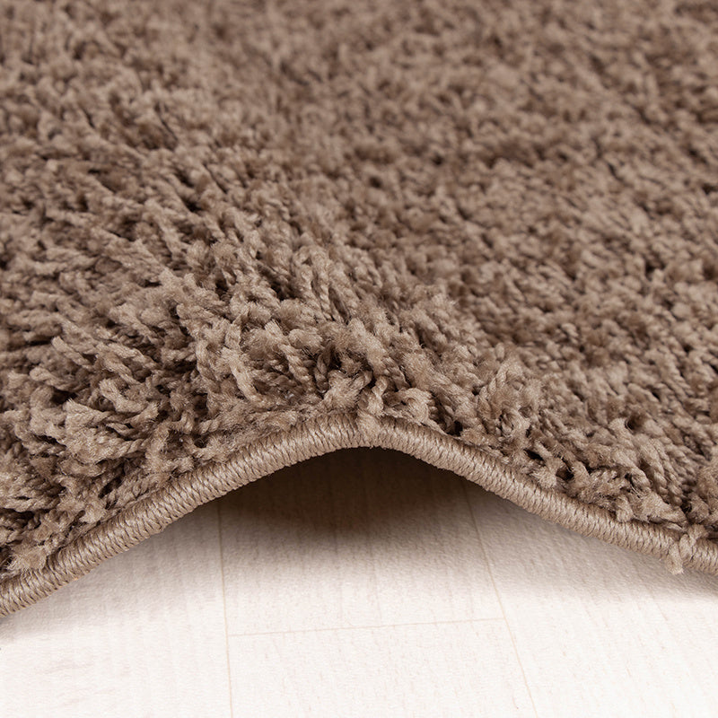 High Pile Rug - Solid Taupe