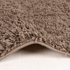 High Pile Rug - Solid Taupe