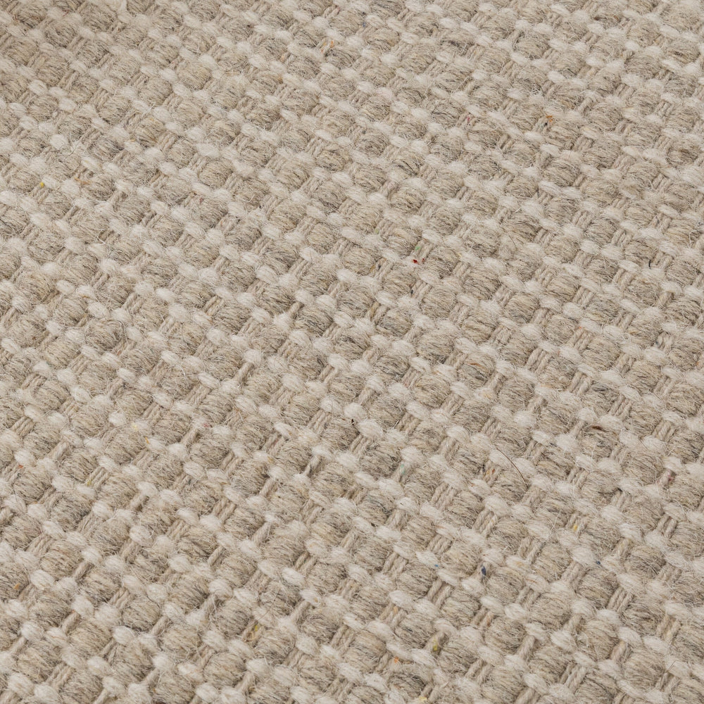 Wool Rug - Bliss Cream/White