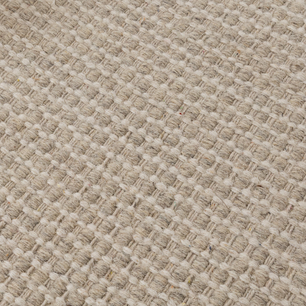 Wool Rug - Bliss Cream/White