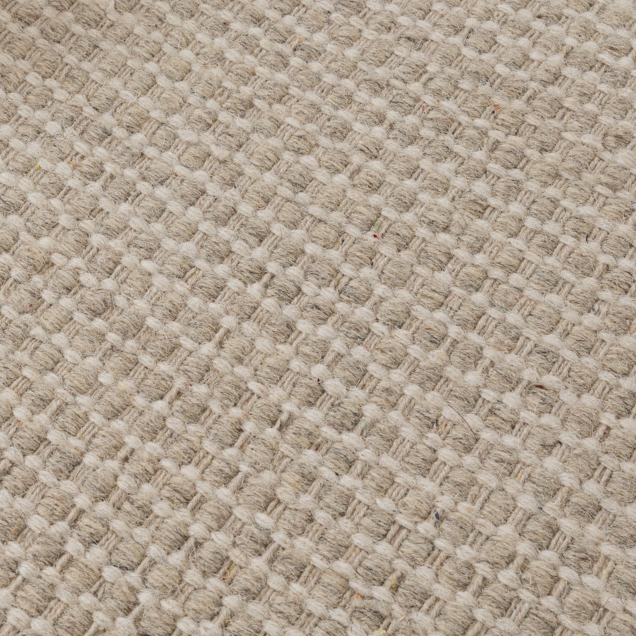 Wool Rug - Bliss Cream/White