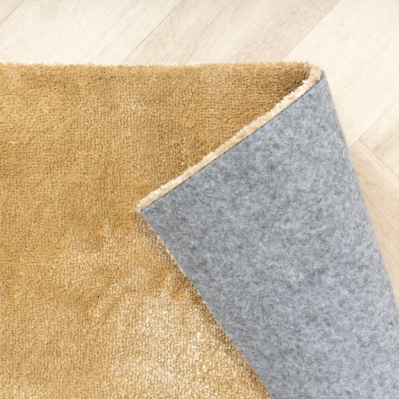 Washable Viscose Rug - Vive Gold