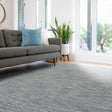 Wool Rug - Wilena Blue/Grey