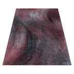 Modern floor rug - Optimism Breeze Red
