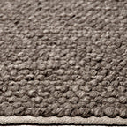 Wool floor rug - Rosemaria Taupe/Grey