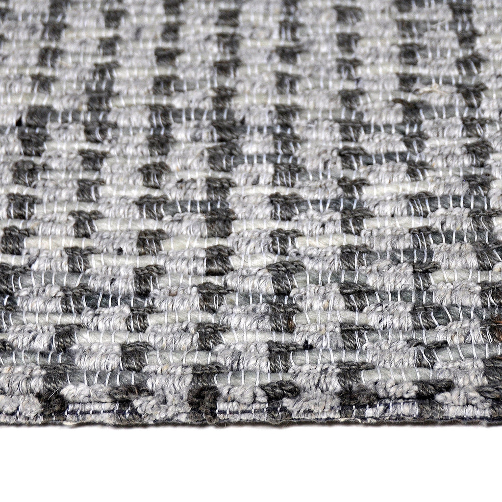 Flat woven floor rug - Henri Grey