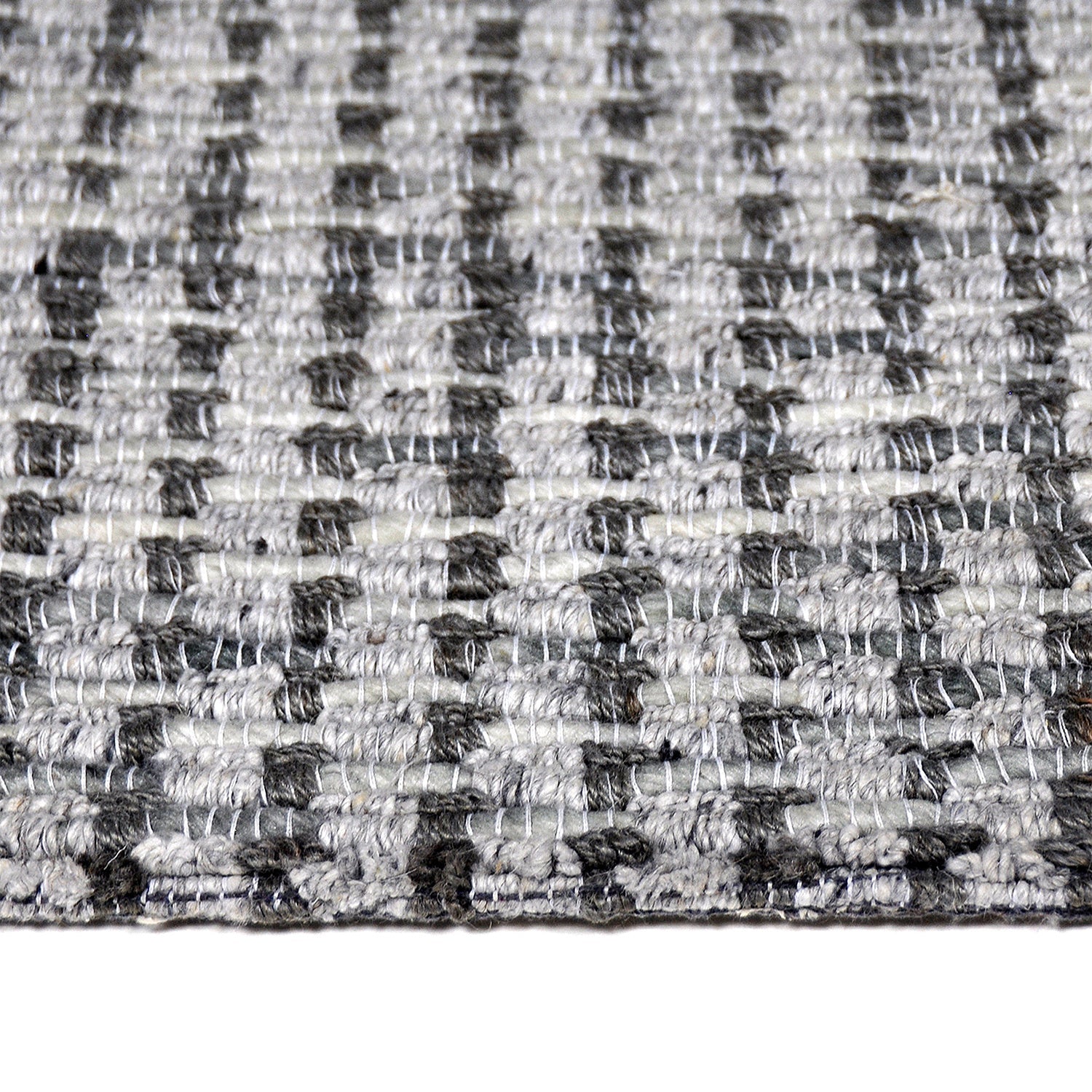 Flat woven floor rug - Henri Grey