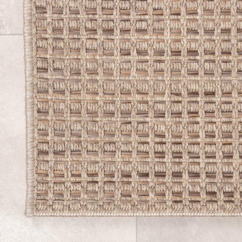 Jute Outdoor Rug - Fora Melange Natural