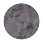 Round High Pile Rug - Comfy Supreme Anthracite