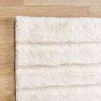 Soft High Pile Rug - Carvy Curves Cream