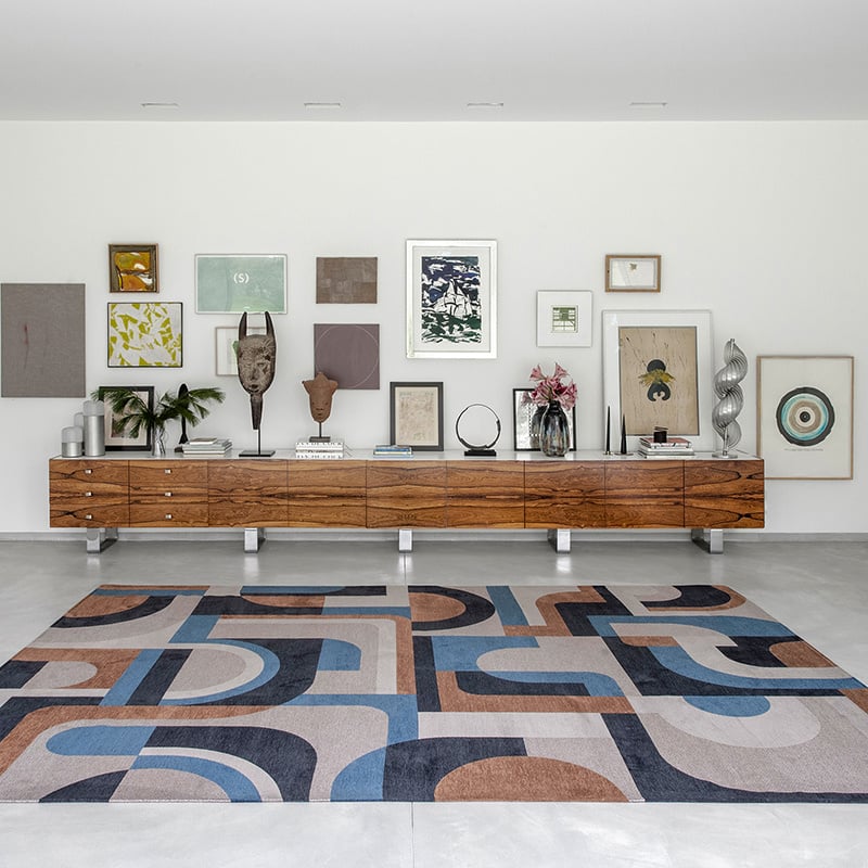 Modern floor rug - Nuance 9196 Multicolor