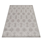 Jute Outdoor Rug - Aruba Pattern Grey