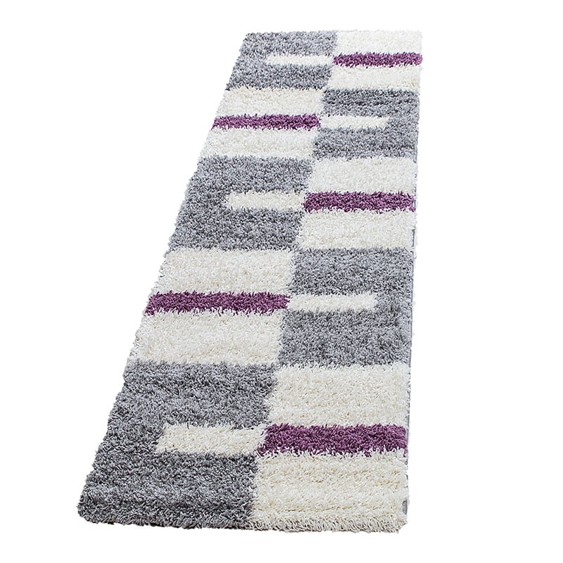 High-pile runner - Gala Purple
