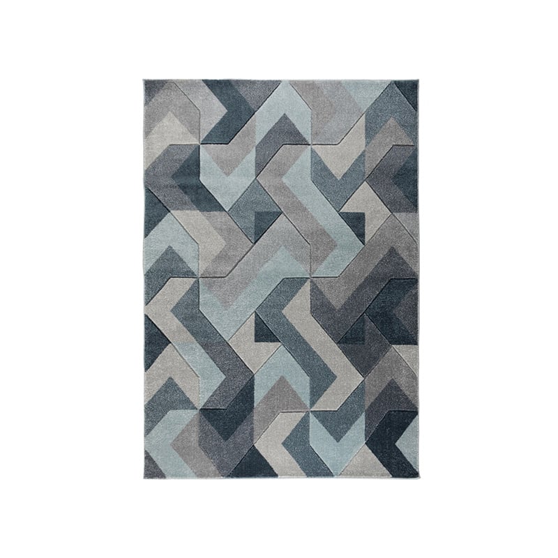 Modern Floor Rug - Hando Arora Blue