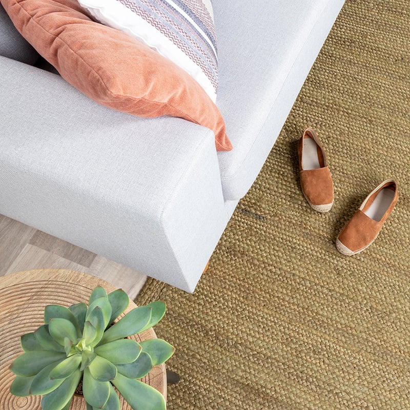 Jute Rug - Fair Green
