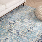 Vintage Rug - Lugan Light Blue