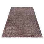 High-pile floor rug - Enjoy Rose