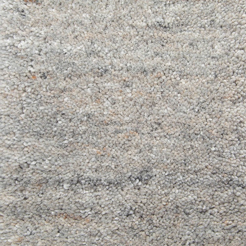 Wool floor rug to measure - New Berbero Gray 834