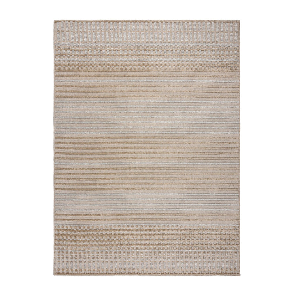 Washable floor rug - Elto Stripe Beige