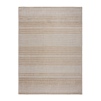 Washable floor rug - Elto Stripe Beige